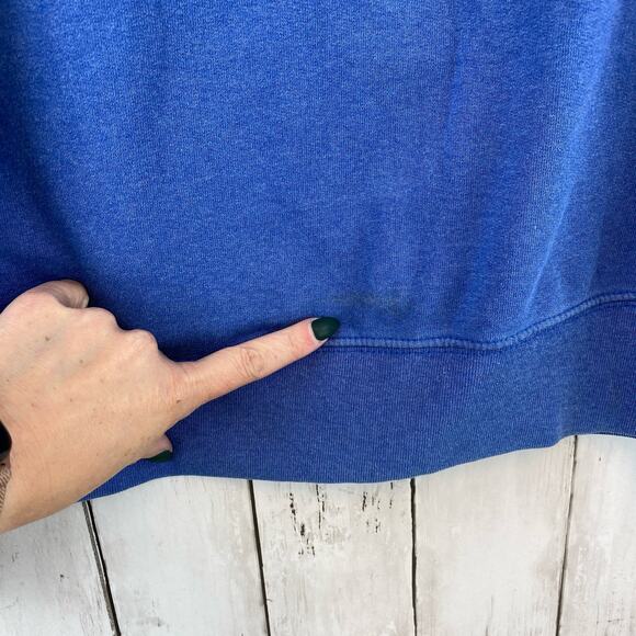 The North Face Blue RU Half Dome 2014 Sochi Olympics Hoodie Sweatshirt Size Med - Picture 9 of 12